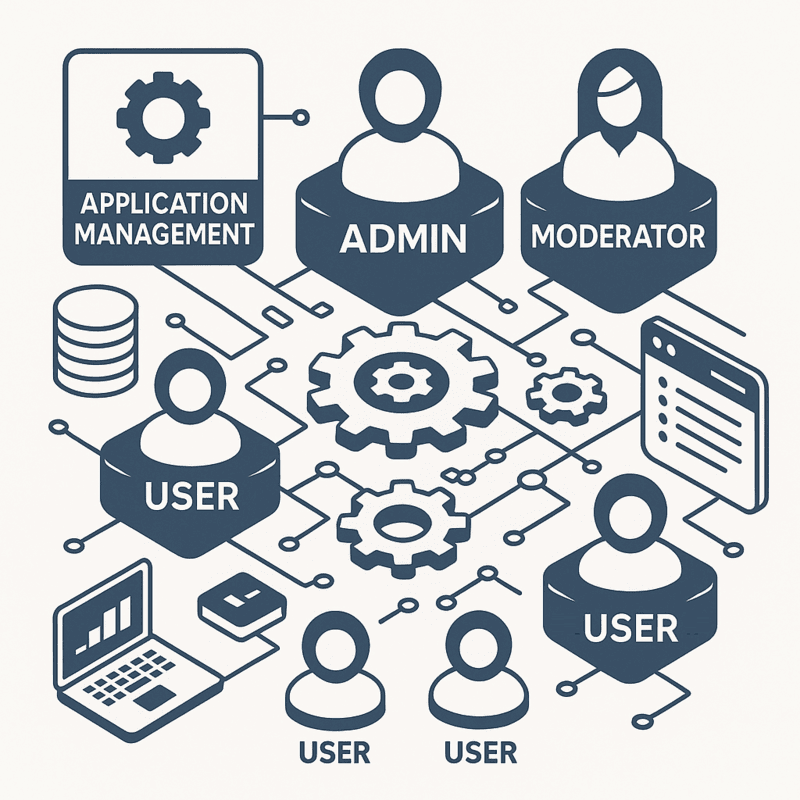 LOV111VOL – offline software for managing applications and user access rights in teams