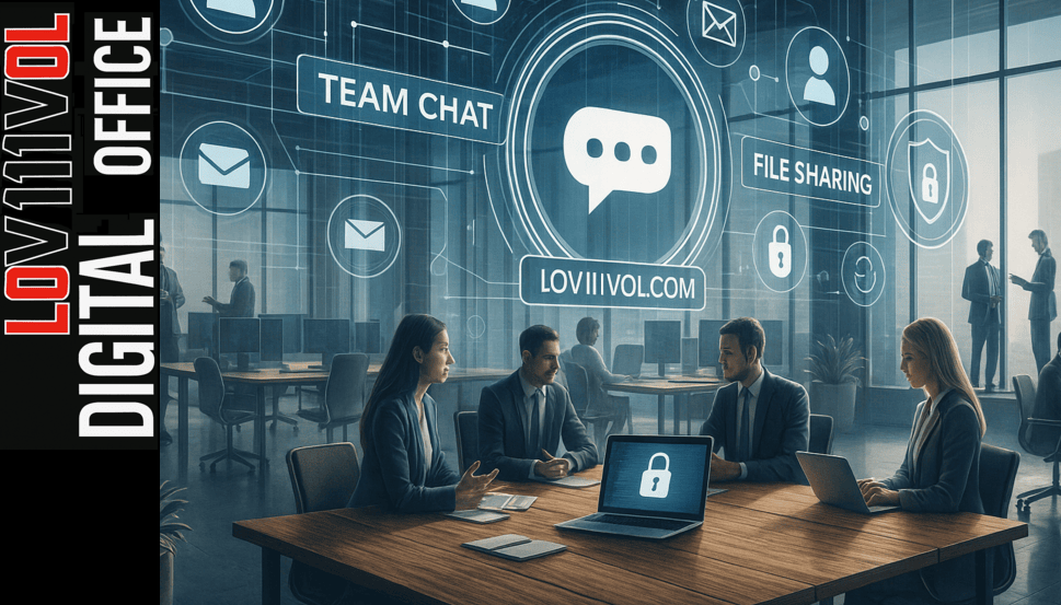 Secure offline team messaging app LOV111VOL