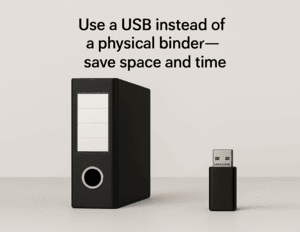Go to digital binder