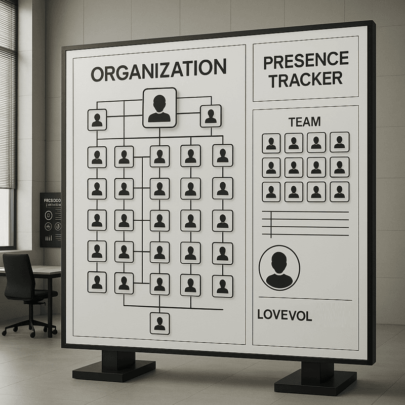 LOV111VOL organizational chart software offline tool for managing company structure and org charts