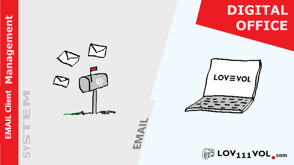 Replace the email client with LOV111VOL