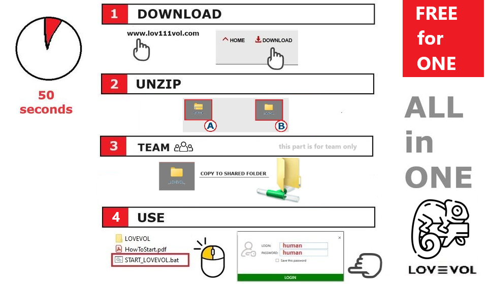 Guide on Downloading and Using LOV111VOL for Team Collaboration