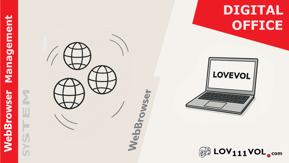 LOV111VOL Web Browser Management System for secure and controlled internet usage in organizations