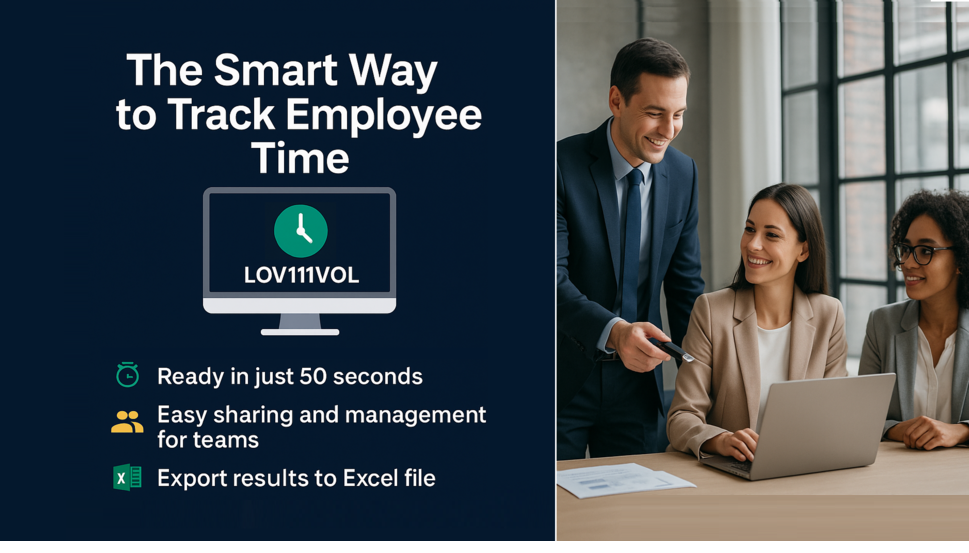 Work Time Tracking Software by LOV111VOL