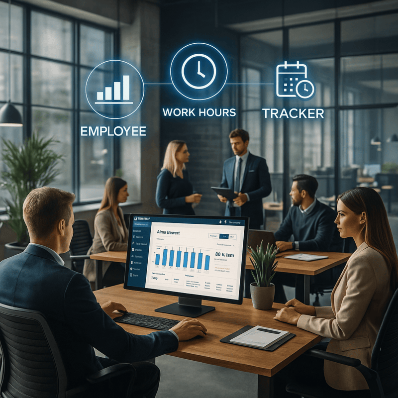 Simple time tracking software for employees – LOV111VOL application